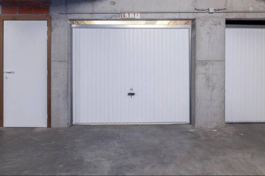 Appt Pablo Met Prive-Garage, Vlakbij Zee, In Koksijde-Bad Leilighet Eksteriør bilde