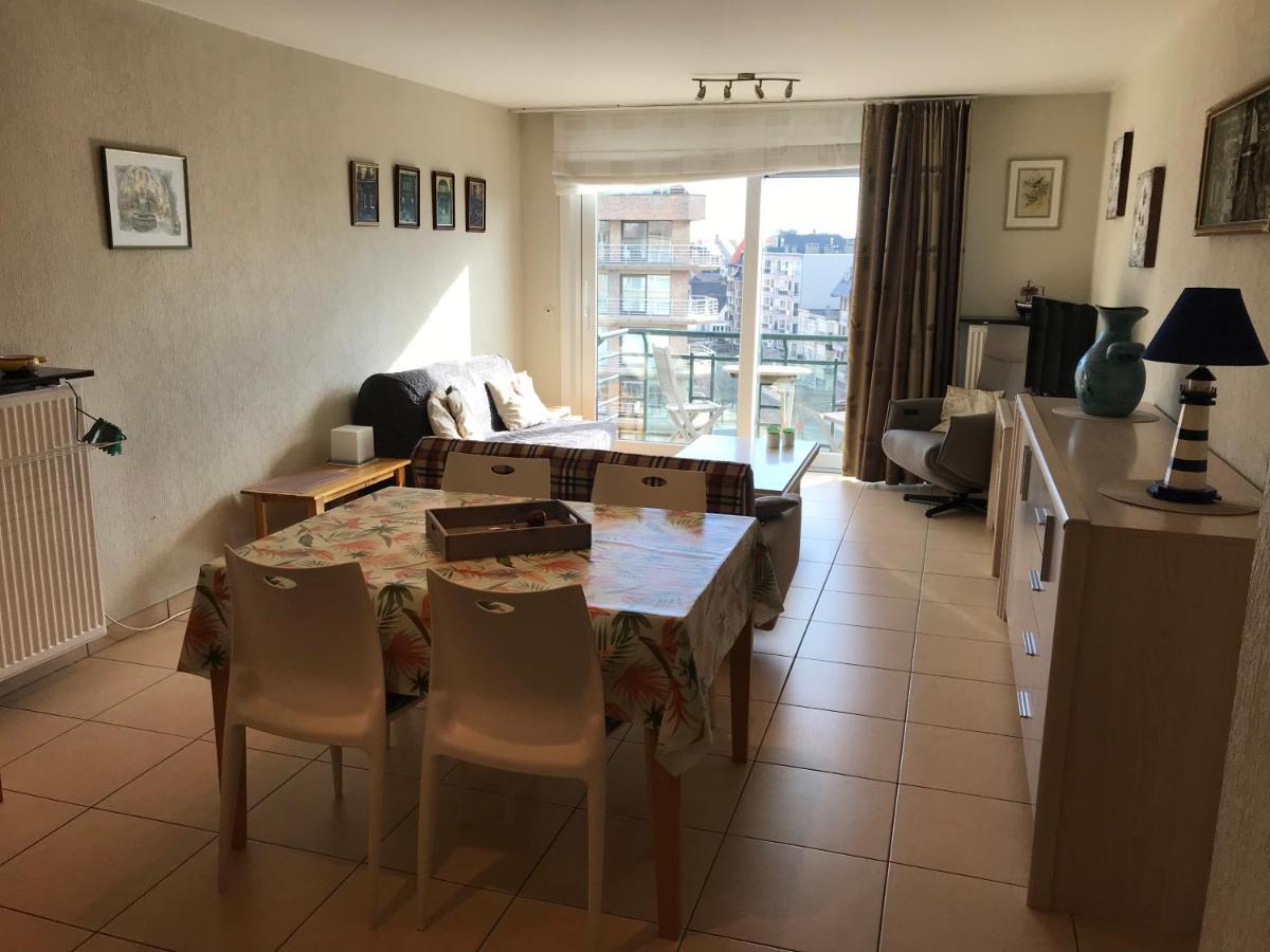 Appt Pablo Met Prive-Garage, Vlakbij Zee, In Koksijde-Bad Leilighet Eksteriør bilde